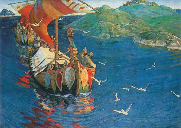 Nicolas Roerich: Les Visiteurs