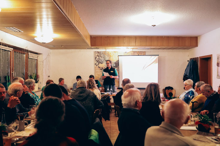 Begrüßung durch den 1. Vorsitzenden Oliver Hartstang