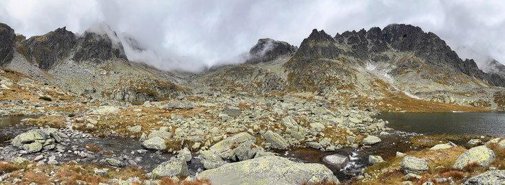 Hohe Tatra 2025: Oberhalb der Teryho Chata bei ca. 2100 Metern
