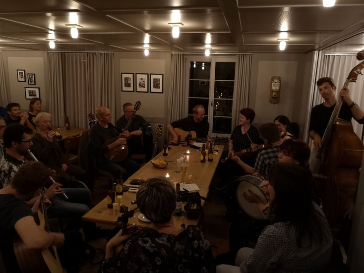 Irish Session in Oberlunkhofen, nahe Zürich, Zug und Luzern