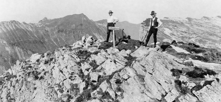 Gemmenalphorn. Foto: Bildarchiv der ETH Zürich, Ans 11863, Public Domain