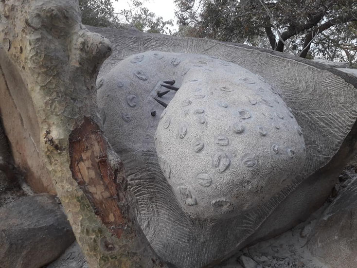 #BurkinaFaso #Laongoo #Skulpturenpark #Granit #KatharinaMörth #Art #Design #Contemporary #Stein #Sculpture