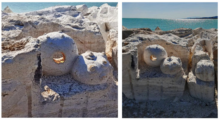 #Echinite #Italien #festivaldellartesulmare #sanbenedettodeltoronto #travertin #mare #publicsculpture #kunstimöffentlichenraum #katharinamörth #katharinamoerth #musedelmare #contemporary #stein #stone #steinskulptur #stonesculpture #2020