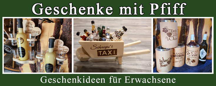 Lustige Geschenkideen, Geburtstagsgeschenke mit Pfiff, Weinständer, Bieröffner, tolle Geschenkideen zum runden Geburtstag