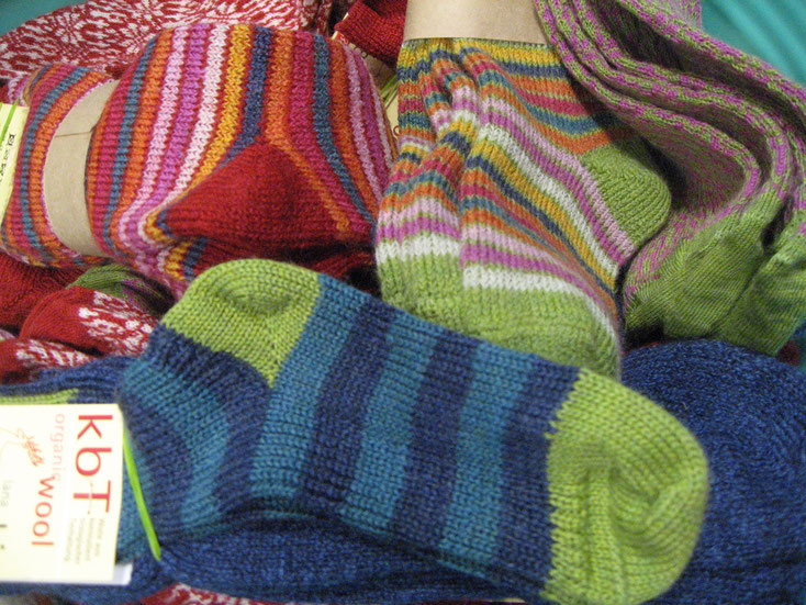 chaussettes laine - Lunaviolette e-boutique