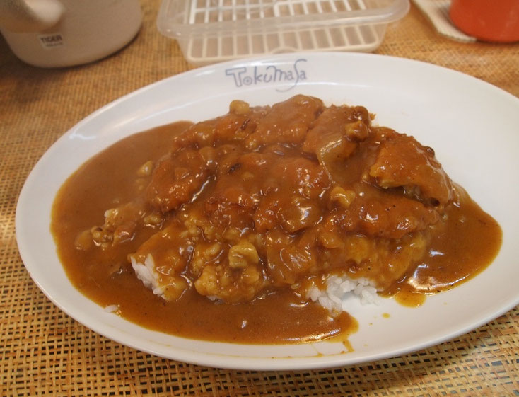 得正・博労町店のカツカレー700円