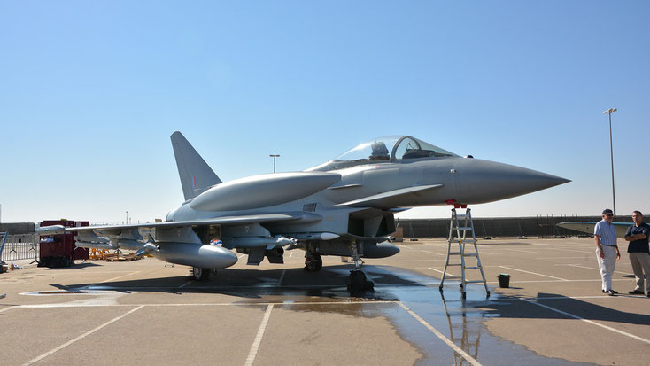 Eurofighter Typhoon con le CFT / © BAE System