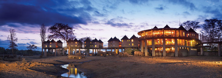 Salt Lick Lodge in den Taita Hills