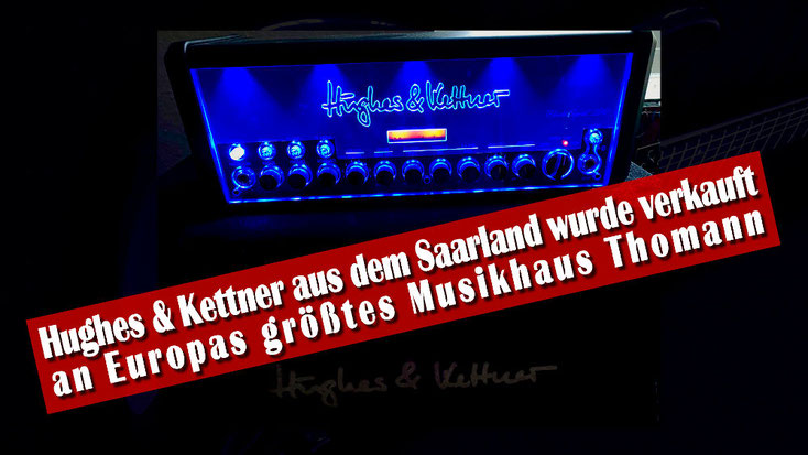 Mein Black Spirit 200 Analog-Verstärker (200 W) mit digitalen Effekten und meine Hughes & Kettner Gitarrenbox, die ich seit dem Besuch von Thomas Blug spiele...