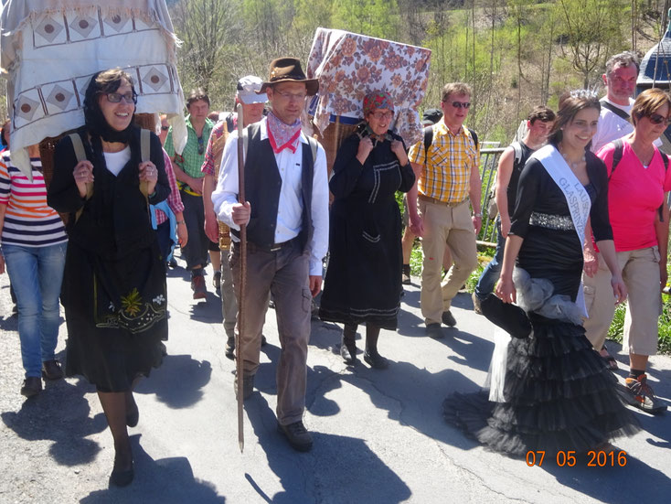 Unterwegs zum Mellichstöckdooch (7. Mai 2016)