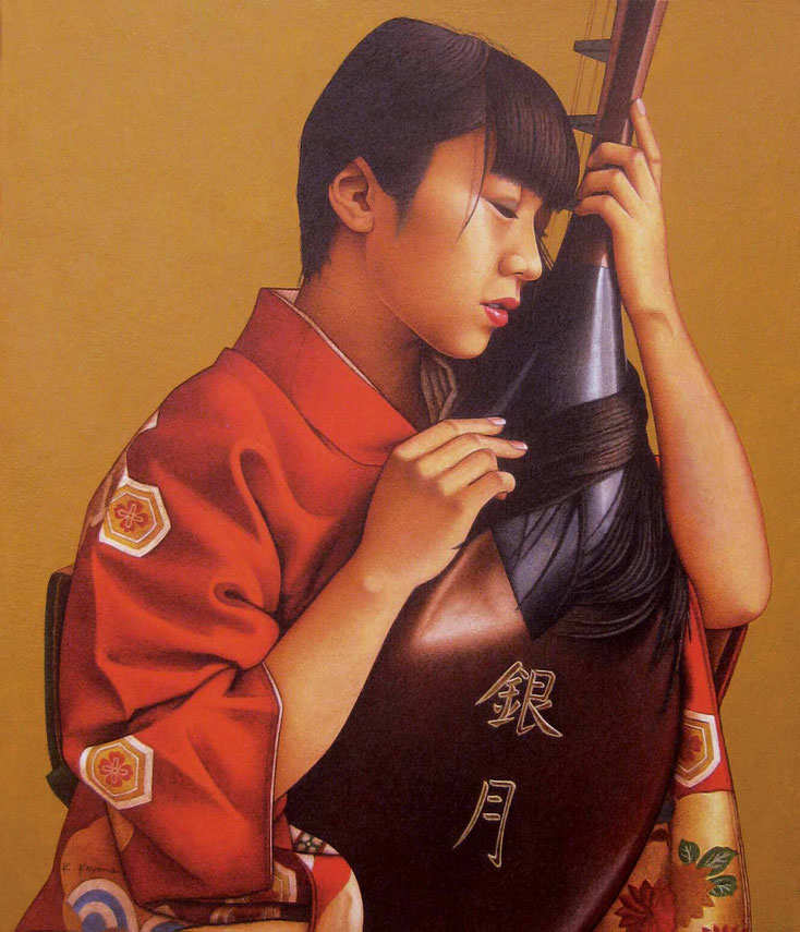 《 祈り　　〜model：紫 〜》　　F10