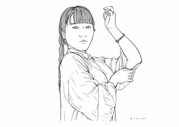 〜model：紫〜　　A4／2025年5月25-26日