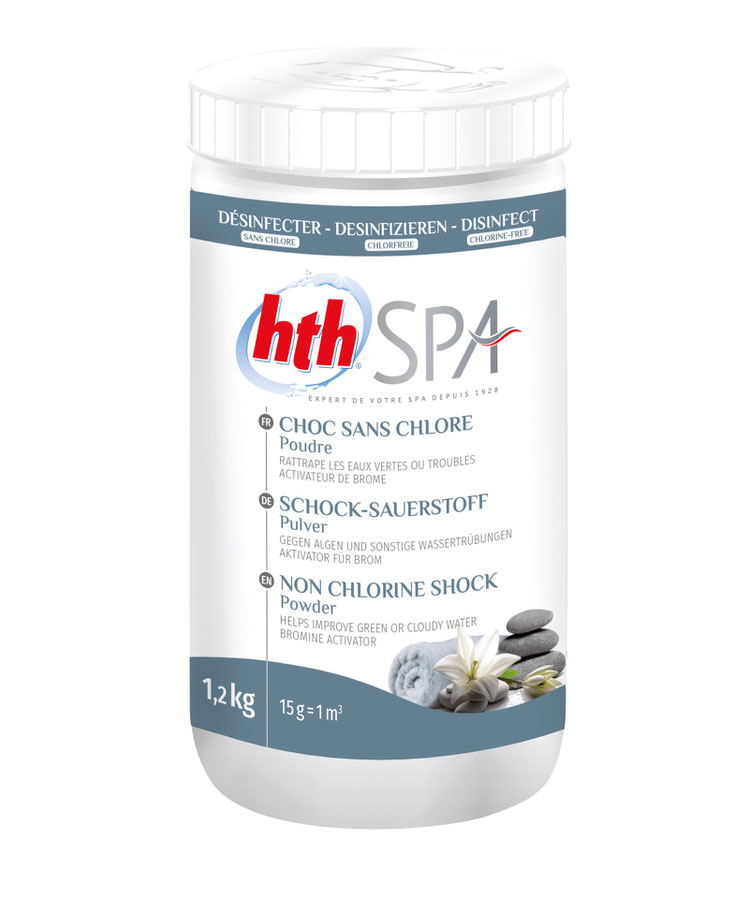 HTH Spa Aktivsauerstoff Pulver Whirlpoolchemie
