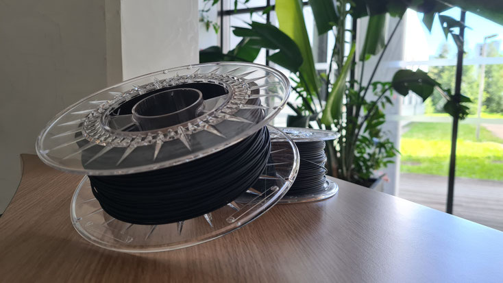 FILAMAG-F, flexible filament spool for 3D-printed RF & EMC microwave absorbers, additive manufacturing material