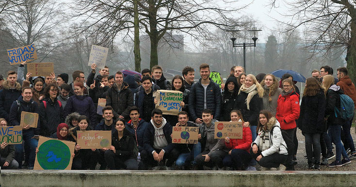 Demo für den Klimaschutz - FFF - Friday for Future