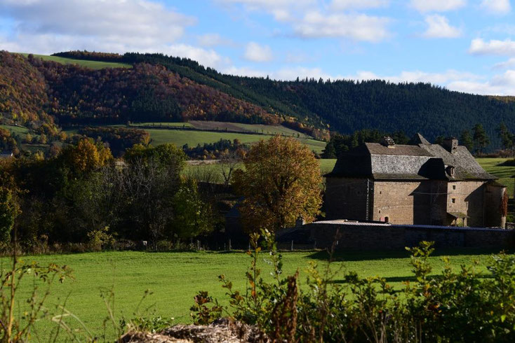 La Boulaine vue du château de Cougoussac