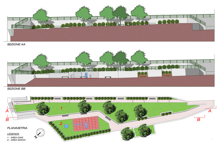 Il nuovo campo nel Parco della Nora