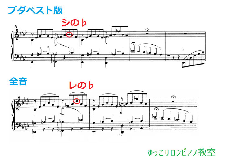 リスト「愛の夢」の音が違う！ブダペスト版