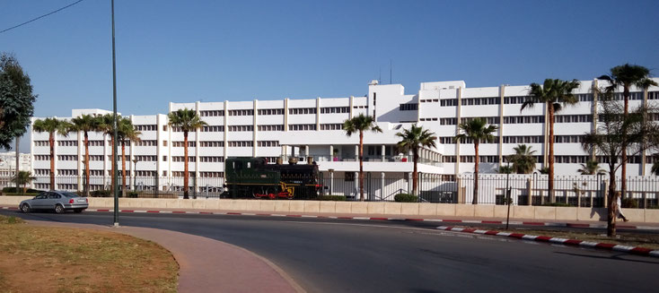 die ONCF Zentrale in Rabat, Marokko   - 2016 -   administration centrale ONCF à Rabat, Maroc