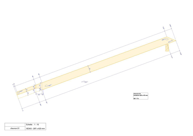 plan fabrication execution charpente bois traditionnelle gradignan 33170
