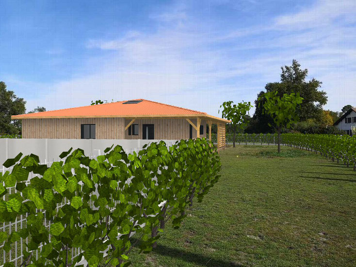 permis de construire déclaration préalable extension maison construction 33112 Saint laurent Médoc