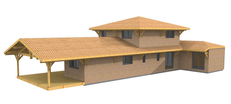 maison ossature bois bordeaux 33000