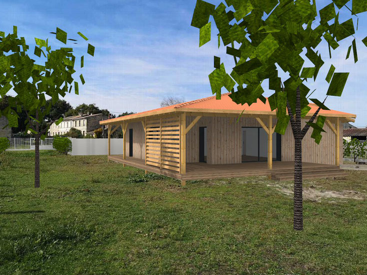 permis de construire déclaration préalable extension maison construction 33112 Saint laurent Médoc
