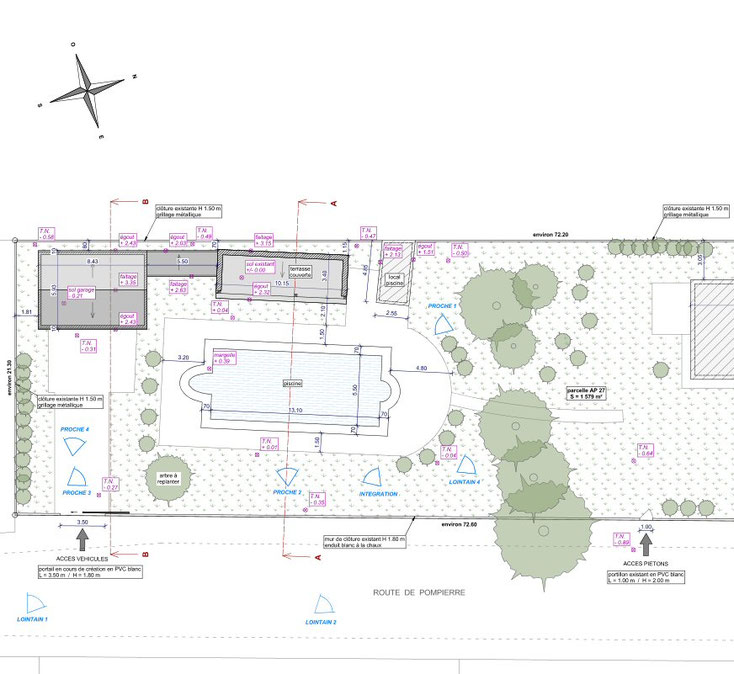 permis de construire garage maison individuelle saujon 17