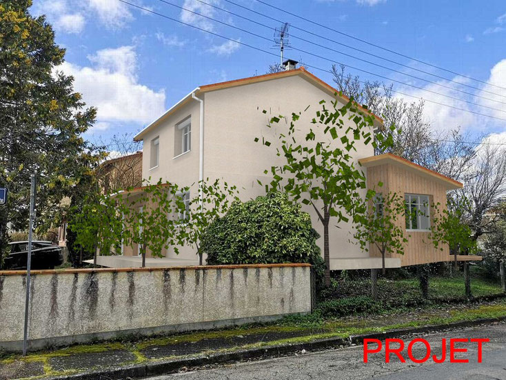 extension agrandissement permis de construire pessac 33600