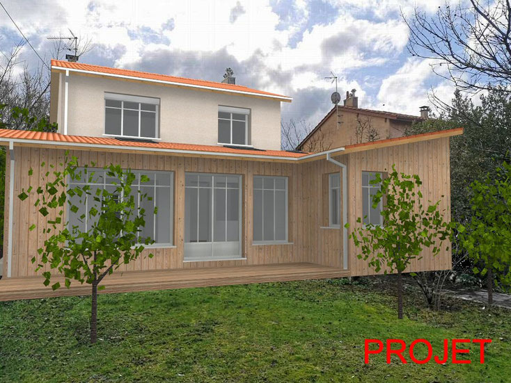 extension agrandissement permis de construire pessac 33600