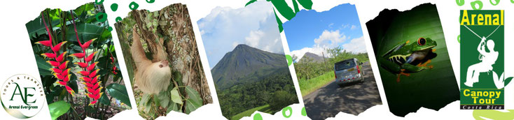 Tours, Transfers, Vacation Package Arenal Volcano Costa Rica