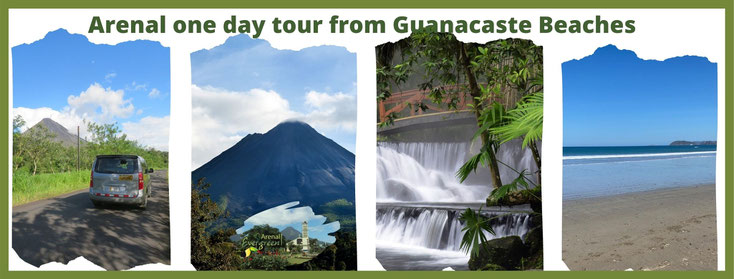 Arenal one day tour from Guanacaste Beach