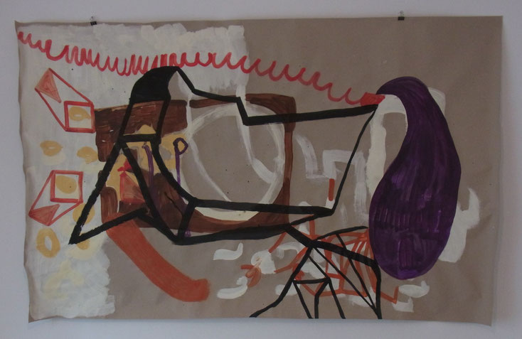 o.t.  100cm * 150cm  mischtechnik