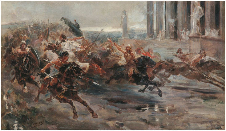 U.Checa, Spanien 1897: Invasion der Barbaren