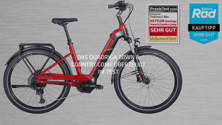 Kettler Quadriga Town Country C1 Der E Mobility Onlinshop E Bikes E Bike Zubehor E Bike Tuning