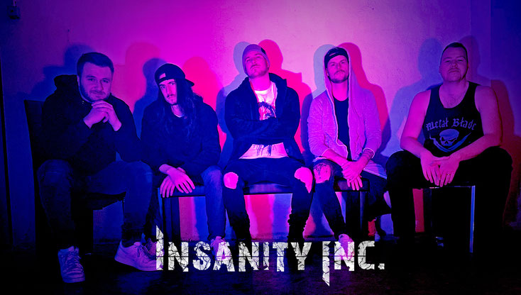 Melodic Metal Band Insanity Inc. frontal