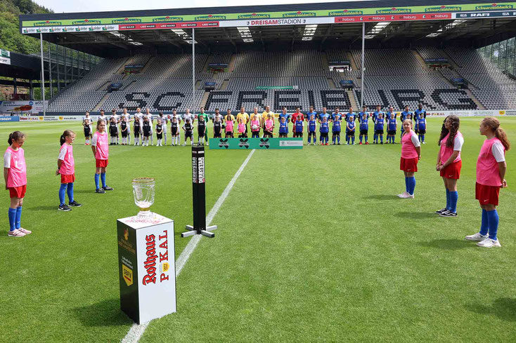 Ball stand and trophy podium from RoDi Sports on the final day of the amateurs 2024