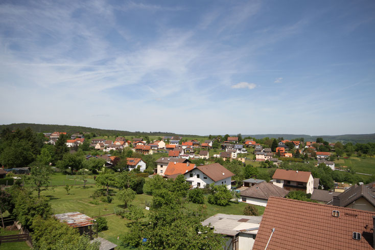 Ausblick aus den Fenstern