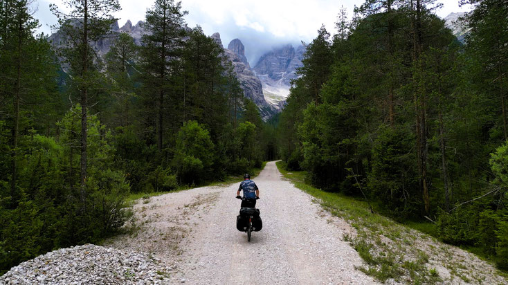 In den Dolomiten