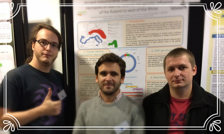 Photo des gagnants du meilleur poster des M1