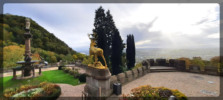 Gartenanlage Schloss Drachenburg