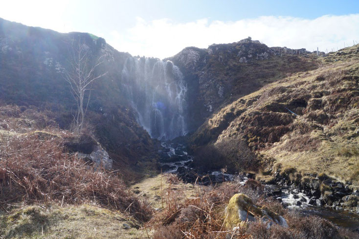 Clasnessie Waterfall NC500 - Bed and Breakfast Highlands of Scotland