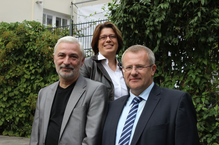 Von Links: Günter Dubber, Ulrike Walter und Alexander Blume