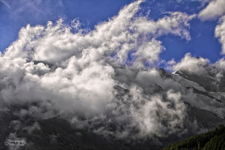 Wolkentreiben bei Saas Fee
