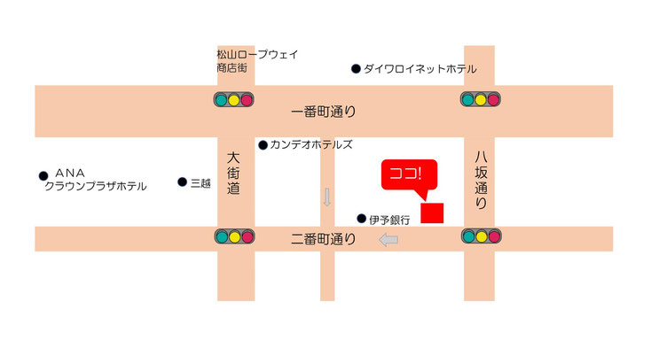 バー＆ラウンジMUDDYWATER地図