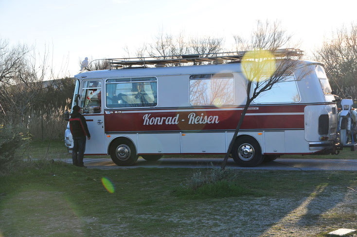 Ankunft auf dem Camping La Brise