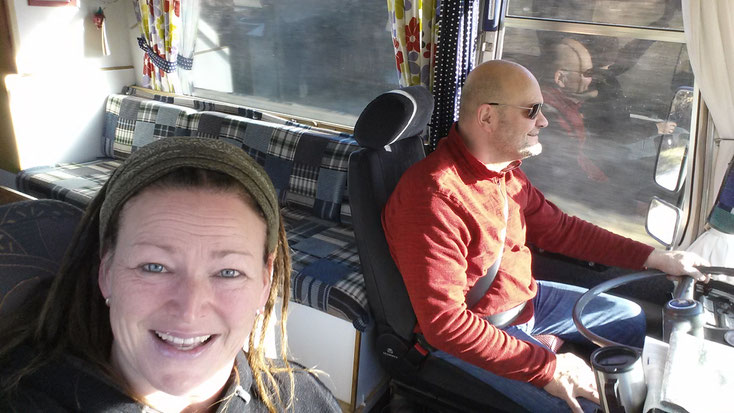 Wenn zwei eine Reise tuen, dann können sie was erzählen....und freuen sich eins