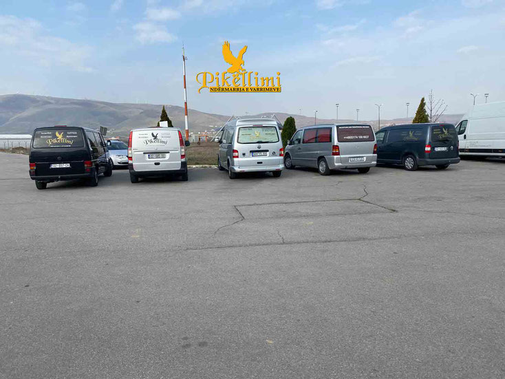 Pikellimi Leichenwagen nach Kosovo, Mazedonien, Albanien, Monte Negro