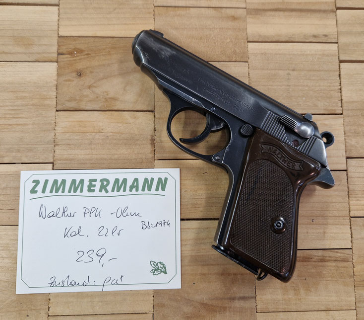 Walther PPK Ulm Kal. .22lr gebraucht kaufen