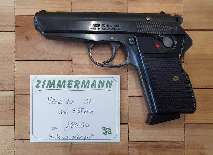 CZ VZOR70 Pistole Kal. 7,65 mm gebraucht kaufen